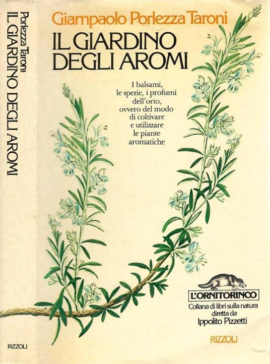 Il giardino degli aromi - copertina
