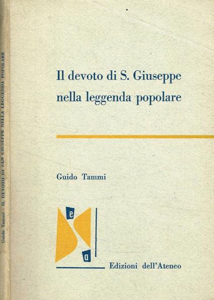 Il devoto di S.Giuseppe nella leggenda popolare - copertina