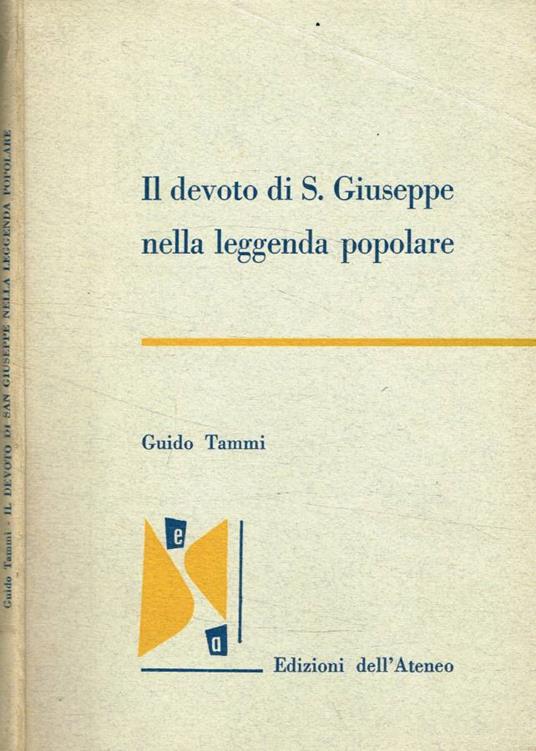 Il devoto di S.Giuseppe nella leggenda popolare - copertina