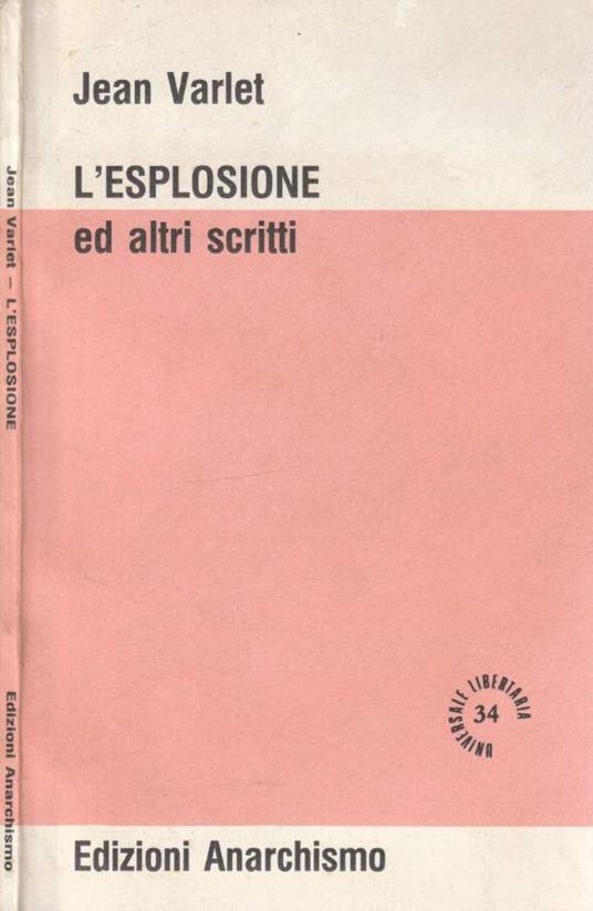 L' esplosione - copertina