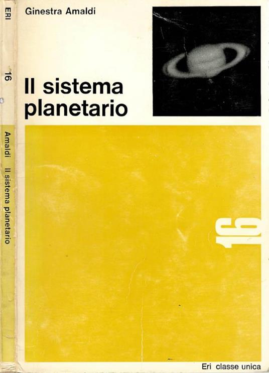 Il sistema planetario - Ginestra Amaldi - copertina
