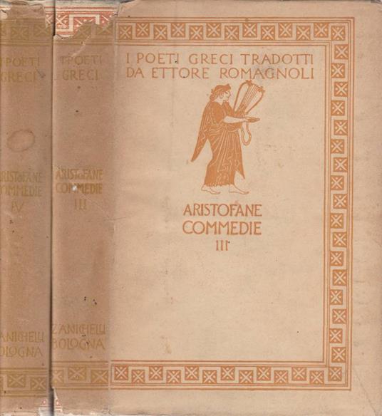 Commedie vol III,IV - Aristofane - copertina