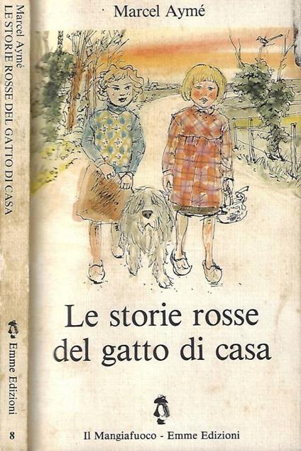 Le storie rosse del gatto di casa - Marcel Aymé - copertina