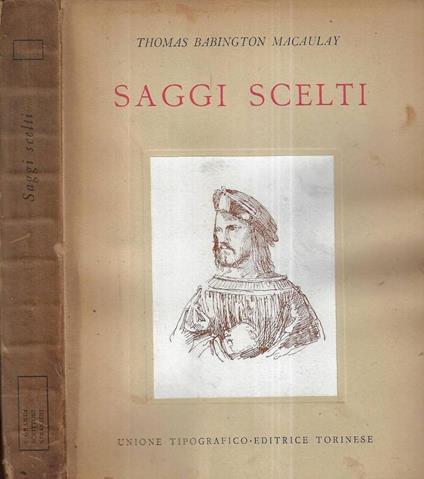 Saggi scelti - Thomas Babington Macaulay - copertina