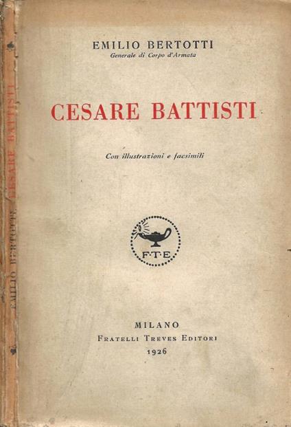 Cesare Battisti - Emilio Bertotti - copertina