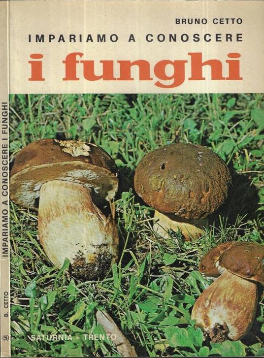 Impariamo a conoscere i funghi - Bruno Cetto - copertina