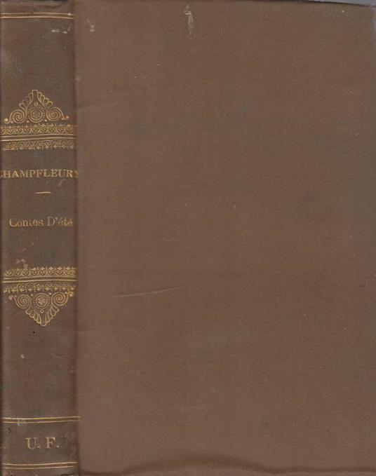 Cintes d'ete - Champfleury - copertina
