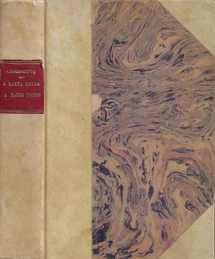 Teatro. Vol. II: A Santa Lucia - A basso porto - Goffredo Cognetti - copertina