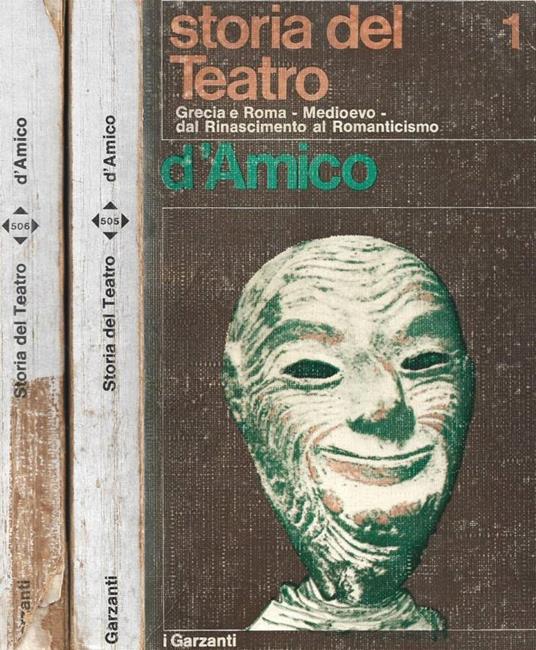 Storia del teatro dramamtico. Voll. 1 e 2 - Silvio D'Amico - copertina
