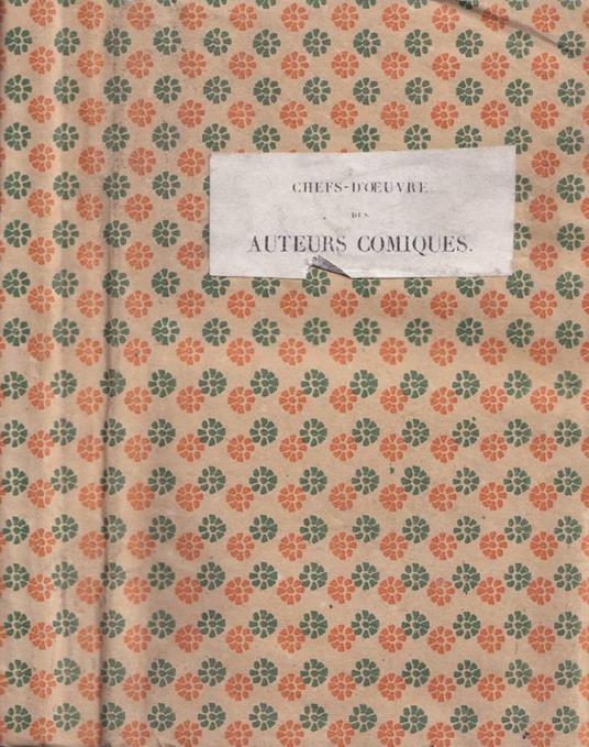Chefs-d'oeuvre des auteurs comiques - Dancourt - copertina