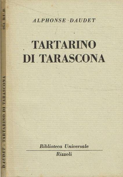 Tartarino di Tarascona - Alphonse Daudet - copertina