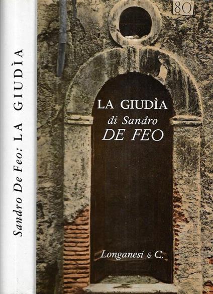 La Giudìa - Sandro De Feo - copertina