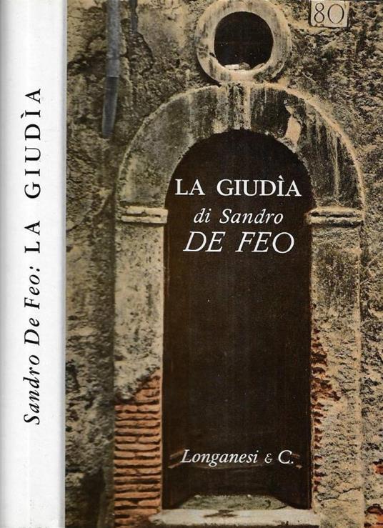 La Giudìa - Sandro De Feo - copertina