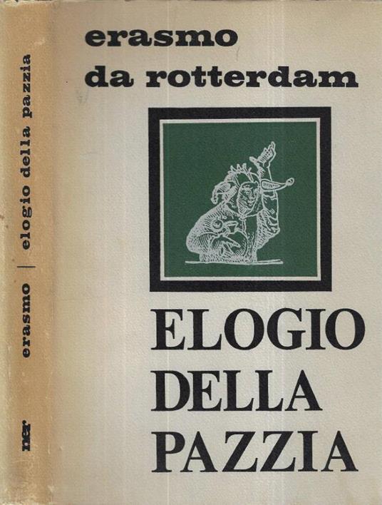 Elogio della pazzia - Erasmo da Rotterdam - copertina
