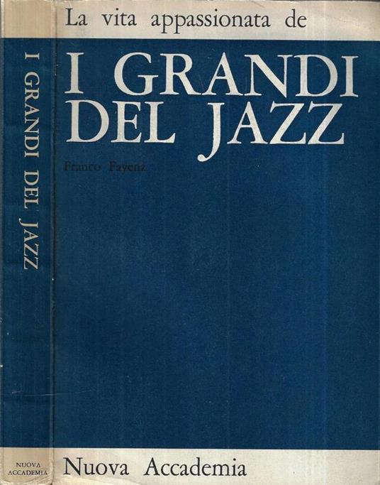 I grandi del jazz - Franco Fayenz - copertina
