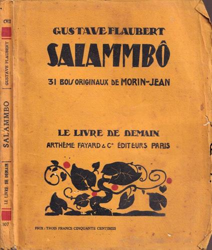 Salammbò - Gustave Flaubert - copertina