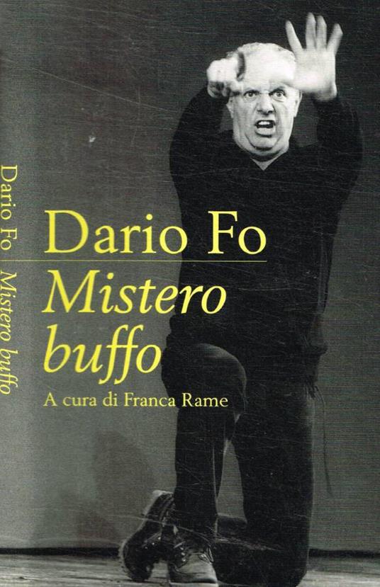 Mistero buffo - Dario Fo - copertina