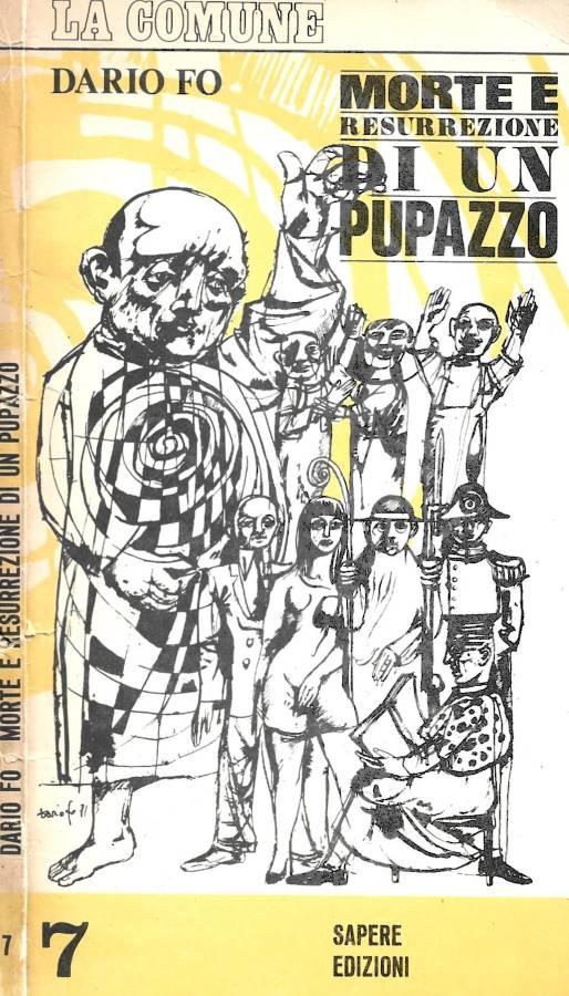 Morte e resurrezione di un pupazzo - Dario Fo - copertina
