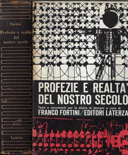 Profezie e realtà del nostro secolo - Franco Fortini - copertina