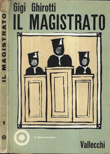 Il magistrato - Gigi Ghirotti - copertina