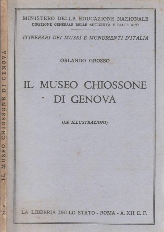 Il museo Chissone di Genova - Orlando Grosso - copertina