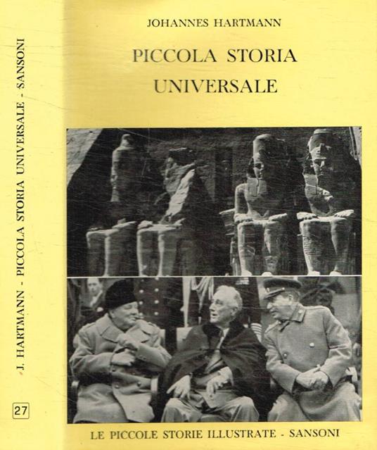 Piccola storia universale - Johannes Hartmann - copertina