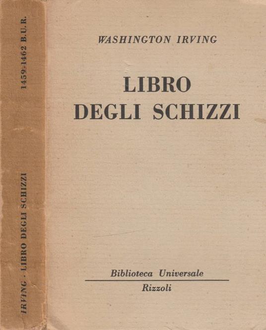 Libo degli schizzi - Washington Irving - copertina