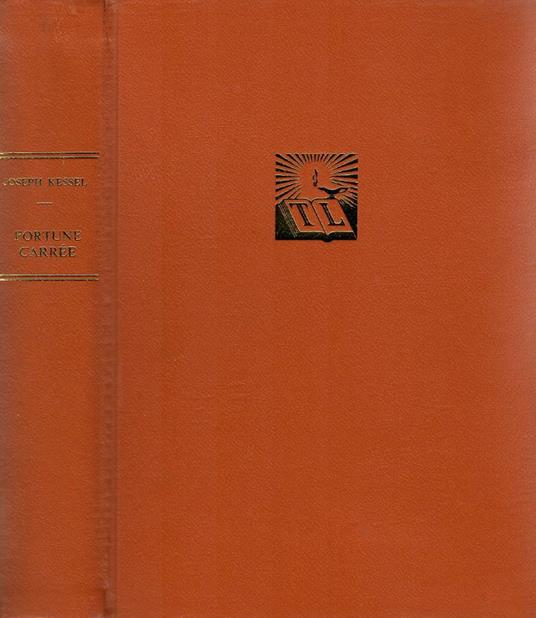 Fortune carrée - Joseph Kessel - copertina