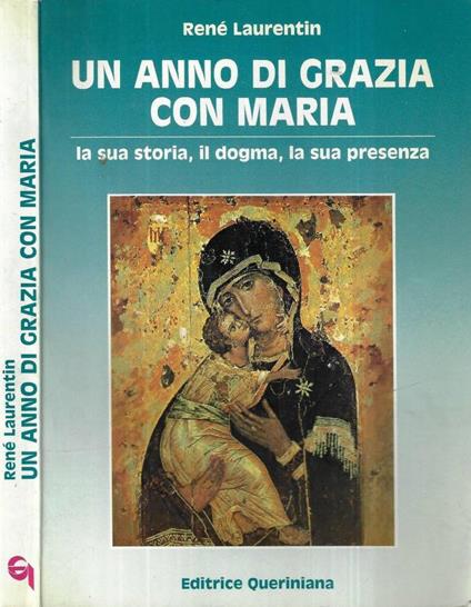 Un anno di grazia con Maria - René Laurentin - copertina