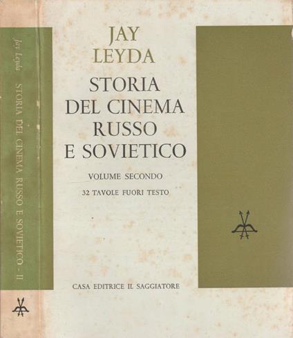 Storia del cinema russo e sovietico vol II - Jay Leyda - copertina