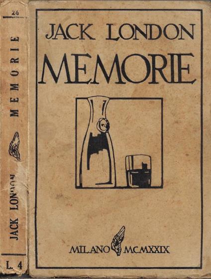 Memorie - Jack London - copertina