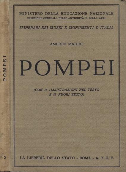 Pompei - Amedeo Maiuri - copertina