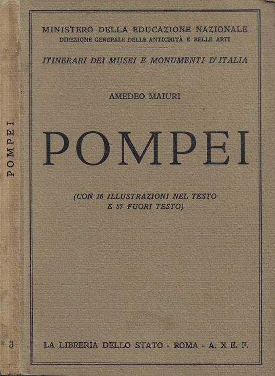 Pompei - Amedeo Maiuri - copertina