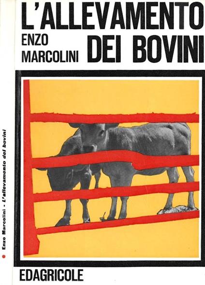 L' allevamento dei bovini - Enzo Marcolini - copertina
