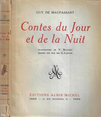 Contes du jour et de la nuit - Guy de Maupassant - copertina
