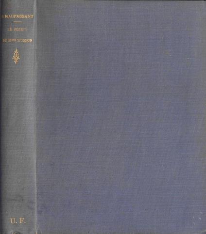 Le Rosier de Mme Husson - Guy de Maupassant - copertina