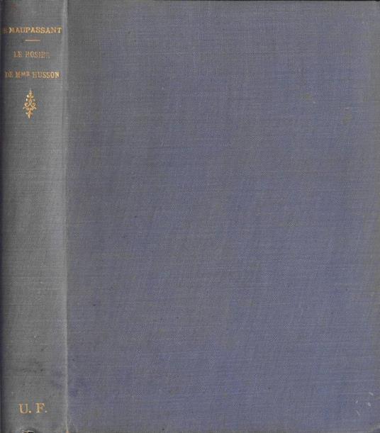 Le Rosier de Mme Husson - Guy de Maupassant - copertina