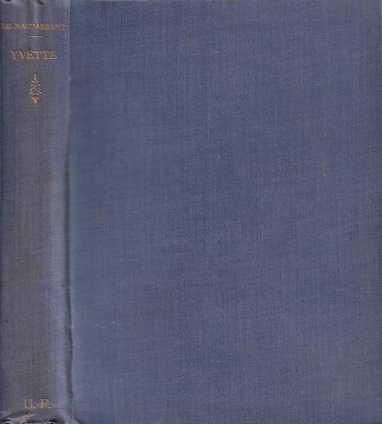 Yvette - Guy de Maupassant - copertina