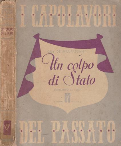 Un colpo di Stato - Guy de Maupassant - copertina