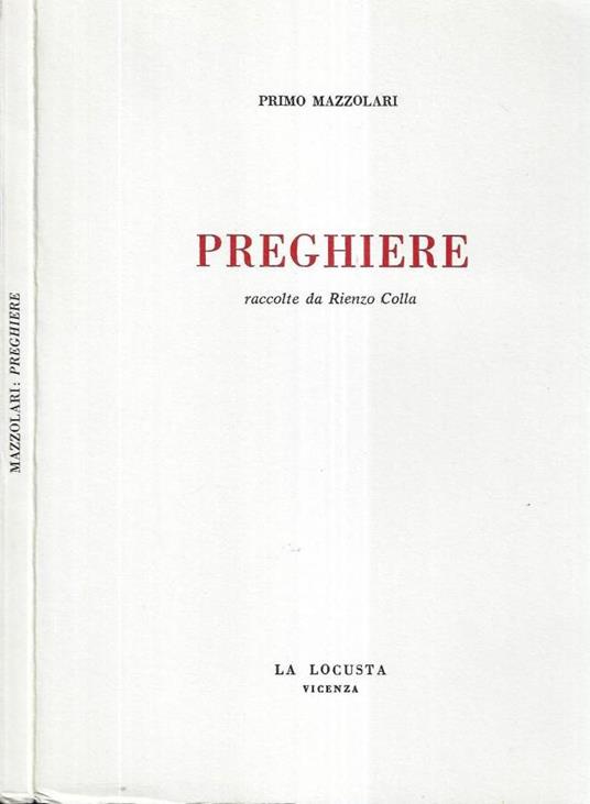 Preghiere - Primo Mazzolari - copertina