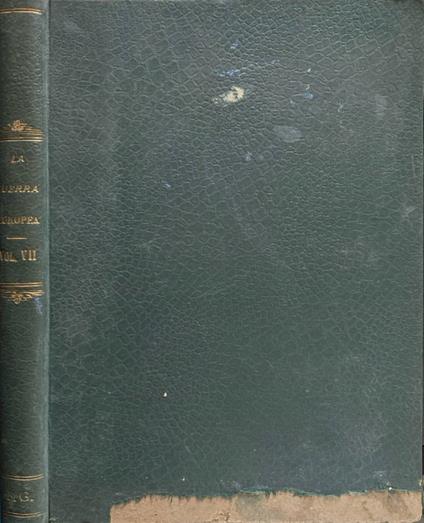 La guerra europea n 1-25, 1917 - Enrico Mercatali - copertina