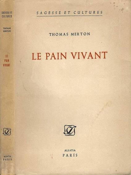 Le pain vivant - Thomas Merton - copertina