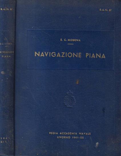 Navigazione piana - E.C. Modena - copertina