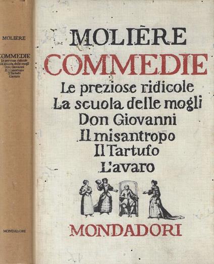 Commedie - Molière - copertina