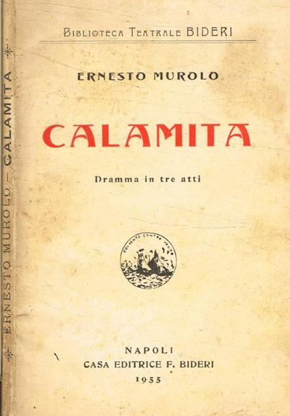 Calamita - Ernesto Murolo - copertina