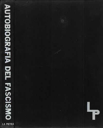Autobiografia del fascismo - Enzo Nizza - copertina