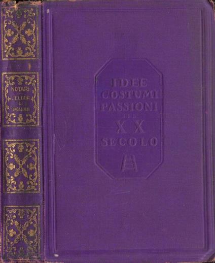 L' Elixir di Lunga italia - Umberto Notari - copertina