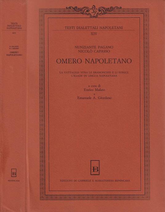 Omero Napoletano - Nunziante Pagano - copertina