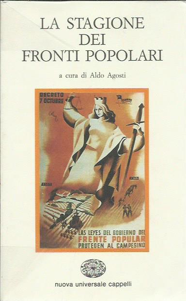 La stagione dei fronti popolari - Aldo Agosti - copertina