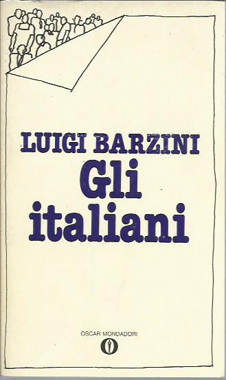 Gli italiani - Luigi Barzini - copertina